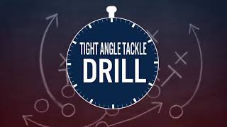 Tight Angle Tackle  USA Football Fundamentals [upl. by Chilton]