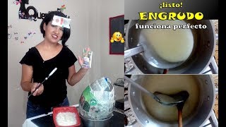 Como hacer Engrudo  how to make Engrudo  Flour Pasta [upl. by Kristofor]