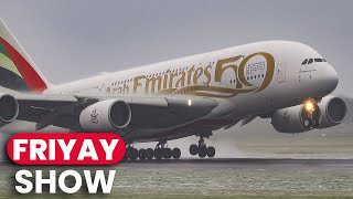 🔴 Manchester Airport Live  FriYAY Show [upl. by Willner]