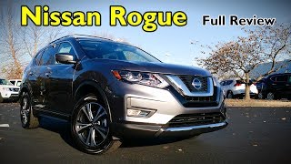 2018 Nissan Rogue Full Review  SL SV Midnight Edition amp S [upl. by Akiria]