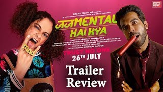 Judgementall Hai Kya Trailer Review  Kangana Ranaut Rajkummar Rao  26th July 2019 [upl. by Yuri280]