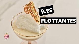 ÎLES FLOTTANTES 🍨dessert classique La petite bette [upl. by Eelannej]