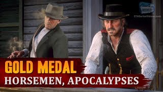 Red Dead Redemption 2  Mission 53  Horsemen Apocalypses Gold Medal [upl. by Acul]