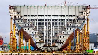 This is How Large Ship Building and Most Skilled Technical Doing Their Job Perfectly 2 [upl. by Jobi]