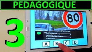 Code de la route 2024 3  Pédagogique [upl. by Leinto]