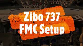 X Zibo 737800 FMC Tutorial  UNITED  How to Setup the FMC Preflight  XPlane 11 [upl. by Alyakam15]