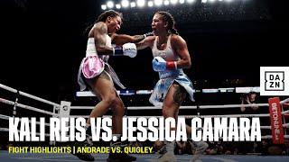 FIGHT HIGHLIGHTS  Kali Reis vs Jessica Camara [upl. by Ilenna603]