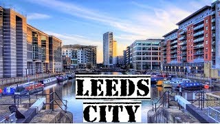 LEEDS CITY TOUR YORKSHIRE  ENGLAND  TOUR DE LA VILLE DE LEEDS YORKSHIRE  ANGLETERRE [upl. by Lustig]