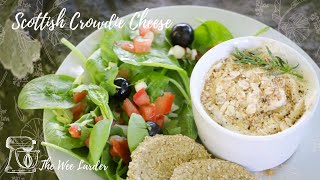 Traditional Scottish Crowdie Cheese Recipe with 3 serving suggestions easy recipe [upl. by Hauck270]