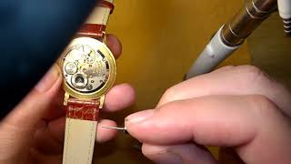 How to jumpstart stuck mechanical watch [upl. by Kask]