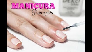 Clase 3 Manicure paso a paso ♥ Deko Uñas [upl. by Danice]