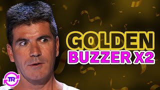 AGT Acts That Got the GOLDEN BUZZER TWICE [upl. by Aikcir]