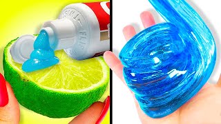 HAZ SLIME CON 1 INGREDIENTE 💦SI FUNCIONA Sin Pegamento No BORAX [upl. by Harlen]