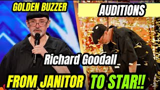 Richard Goodalls Golden Buzzer Moment Unforgettable AGT Audition [upl. by Robyn292]