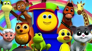 Bob il treno  i Versi degli Animali per bambini  Animal Sounds Song  Kids Tv Italiano [upl. by Downall]