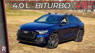 The 2021 Audi SQ8 is a Near Perfect 500 HP SUV Coupe with Lamborghini Roots [upl. by Nnylanna]