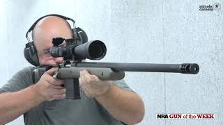 NRA Gun of the Week Ruger Hawkeye LongRange Target Rifle [upl. by Lehsreh]