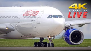 🔴 Manchester Airport Live  SUPER Sunday Show [upl. by Emirak52]