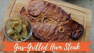 How To Cook Ham Steaks Ham Steak Recipe [upl. by Trebo]