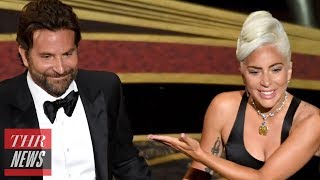 Lady Gaga amp Bradley Cooper Perform Shallow at The 2019 Oscars  THR News [upl. by Mommy]