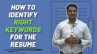 How to Add the Right Keywords in the Resume which is ATS Friendly  Resume Writing  CV Writing [upl. by Yelda869]