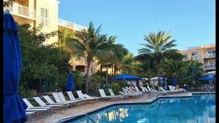 5 REVIEW Key West Marriott Beachside Hotel  HDTV Walk Through [upl. by Ennairod]