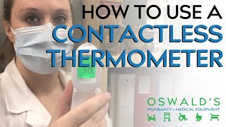 How to Use a Contactless Thermometer [upl. by Demott]