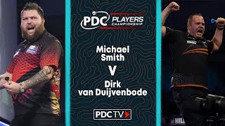 RIDICULOUS STANDARD  Smith v Van Duijvenbode  Final  2022 Players Championship 16 [upl. by Ahtnicaj]