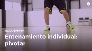 Entrenamiento individual pivotar  Baloncesto [upl. by Erie994]