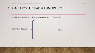 EXPLICACIÓN Cuadro Sinóptico CON EJEMPLO [upl. by Valdis]