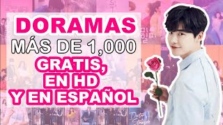 ❤️Doramas en español  Dónde verlos gratis y en HD❤️ [upl. by Bail734]