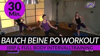 30 Min Bauch Beine Po amp Full Body Workout for tuning your body [upl. by Nathalie]