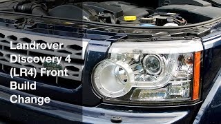 Landrover Discovery 4 LR4 Headlamp Buld Replacement [upl. by Aicek433]