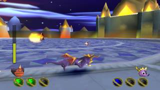 Spyro 2 Gateway to Glimmer PS1 walkthrough  FINAL BOSS  Riptos Arena [upl. by Euqinu445]