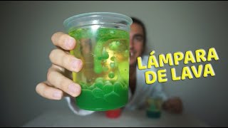 Tutorial  LAMPARA DE LAVA [upl. by Rhtaeh]