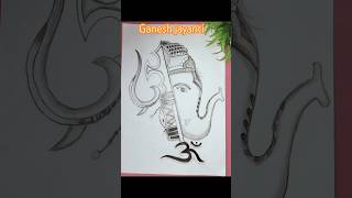 Ganesh jayanti drawing easydrawing ganesh painting sidhivinayak [upl. by Aihsi]