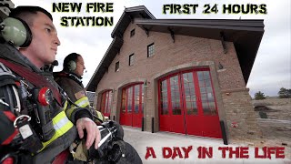 First 24 Hours in a New Fire Station  A Day in the Life [upl. by Gorden891]