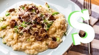 How to Make Mushroom Risotto Recipe  Sorted Food [upl. by Anawk]