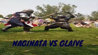 NAGINATA VS GLAIVE KNIGHT VS SAMURAI [upl. by Subir]