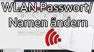 Telekom Speedport Router  WLAN Passwort und WLAN Namen ändern [upl. by Juliana]