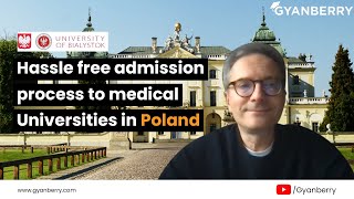 Exclusive Webinar  Medical University of Bialystok Poland  Team Gyanberry [upl. by Aisatnaf]