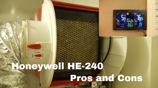 Honeywell Whole house humidifier HE240 review [upl. by Lachman]