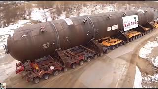 The Biggest Carriers Trucks In The World  Biggest Oversize Load Compilation On The Roads [upl. by Dee]