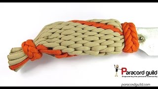 Paracord knife handle [upl. by Jemine]