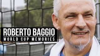 Roberto Baggio  World Cup memories the Azzurri and classic boots [upl. by Eiralav920]