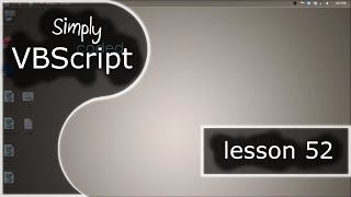 VBScript Basics Part 52  Run As Administrator [upl. by Imuya]