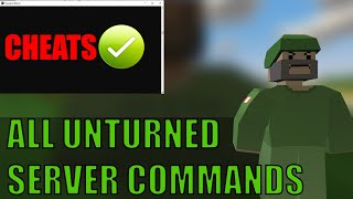 ALL VANILLA UNTURNED SERVER COMMANDS  UNTURNED CONFIG HOW TO CUSTOMIZE YOUR UNTURNED SERVER PART 1 [upl. by Odel]