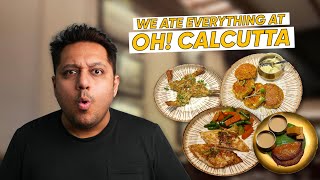 We Tried 18 Dishes at Oh Calcutta  Celebrating 25 Years [upl. by Lenneuq]