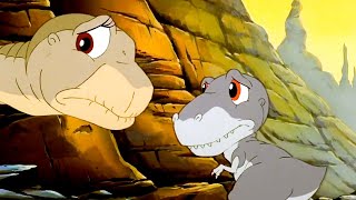 THE LAND BEFORE TIME II THE GREAT VALLEY ADVENTURE Clip  quotFamilyquot 1994 [upl. by Maltzman499]