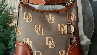 Dooney amp Bourke Unboxing Monogram Hobo [upl. by Assilam]